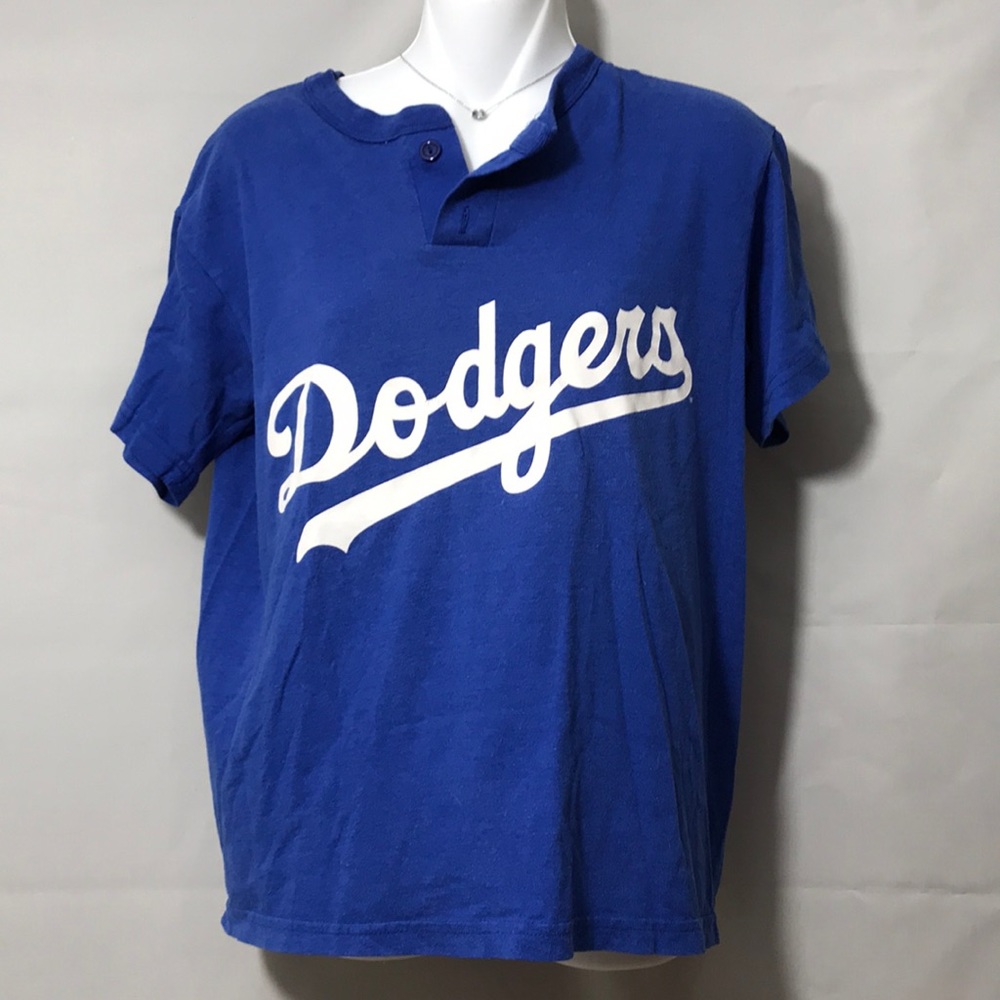 Vtg Dodgers majestic shirt